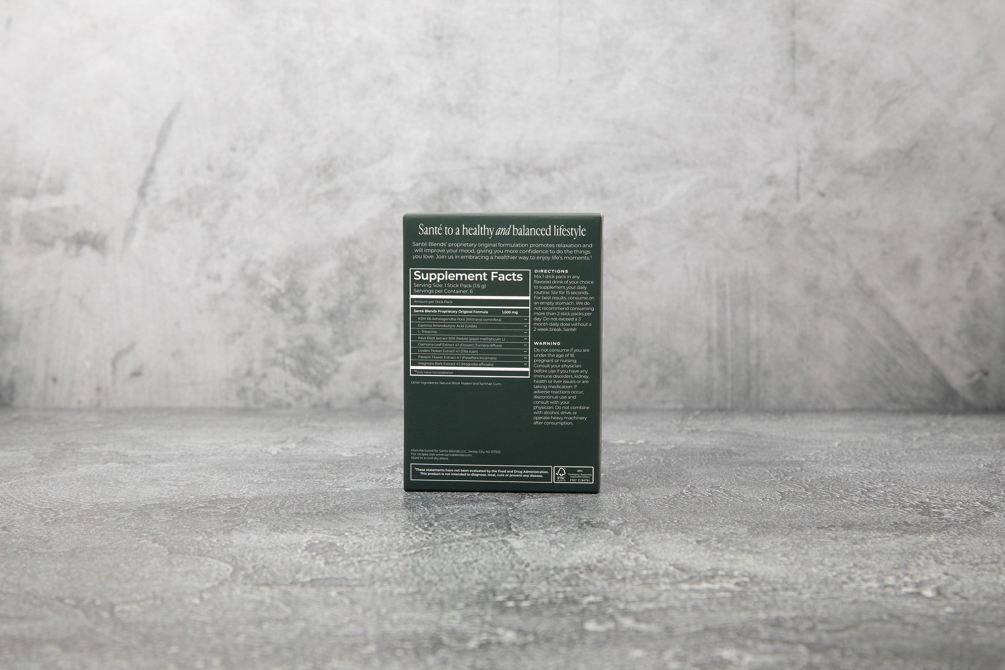 Santé Blends Original: Alcohol-Free Unwind Ritual