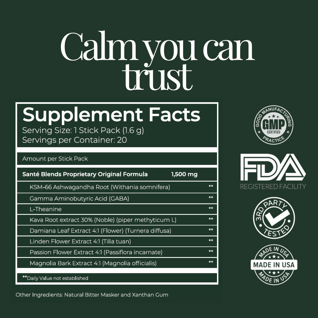 Santé Blends Original: Alcohol-Free Calm