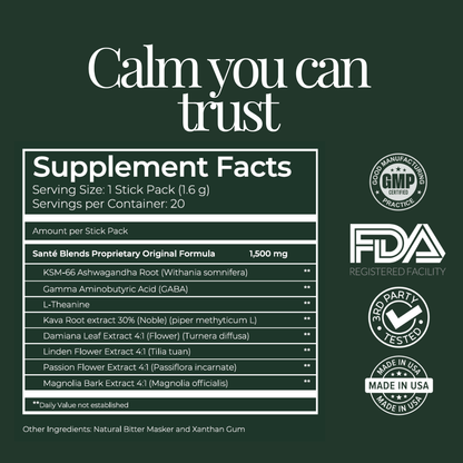 Santé Blends Original: Alcohol-Free Calm