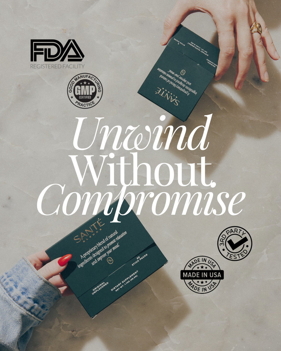 Santé Blends Original: Calming Buzz