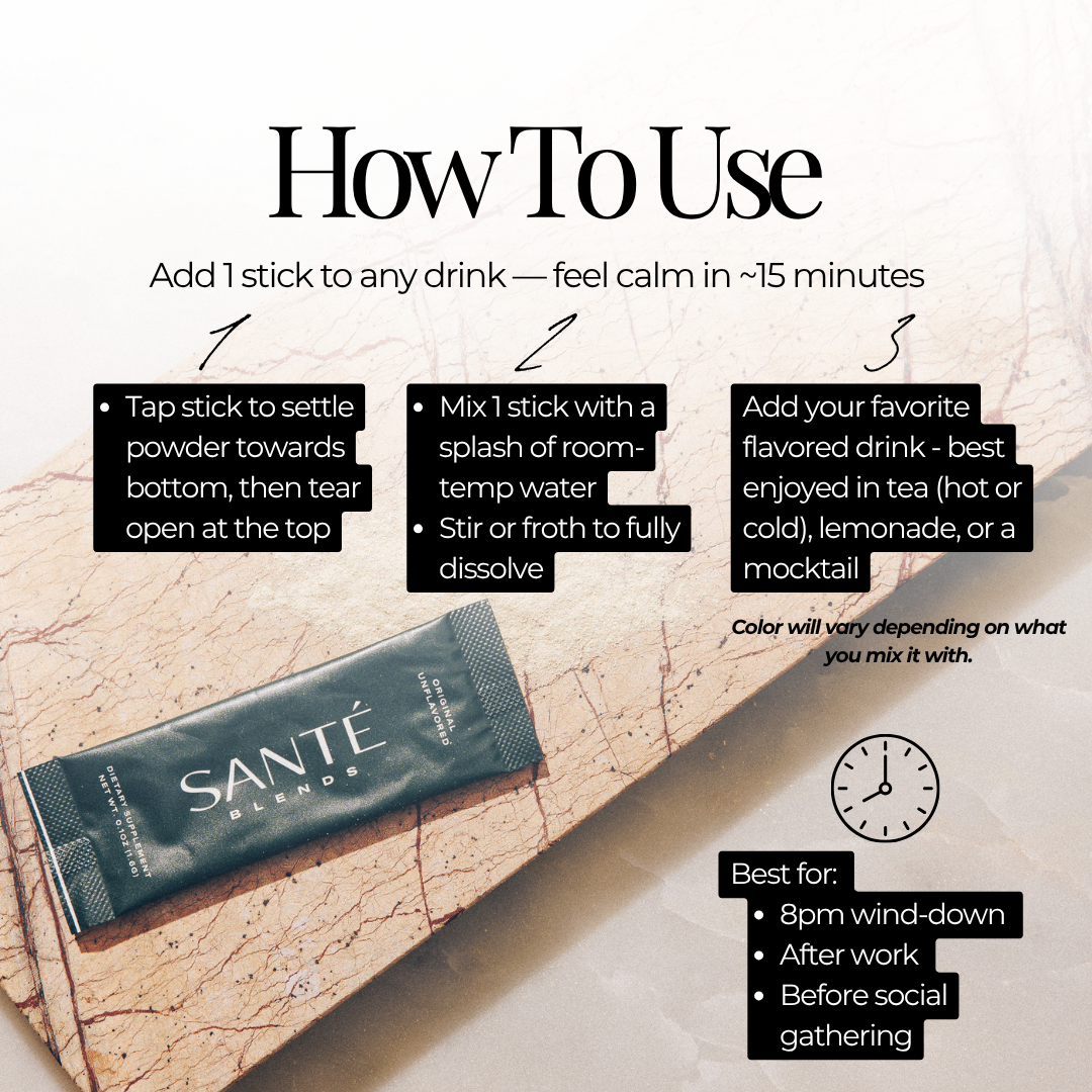 Santé Blends Original: Alcohol-Free Calm